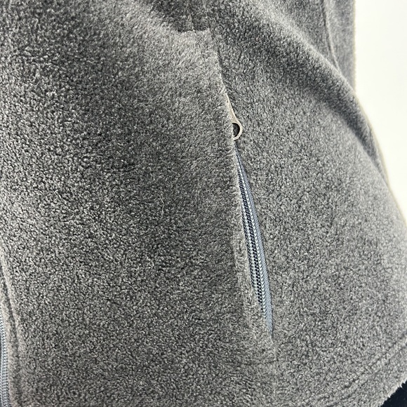 NWOT Columbia Gray Fleece Vest Kids Unisex Sz. M (10-12) - Picture 5 of 10